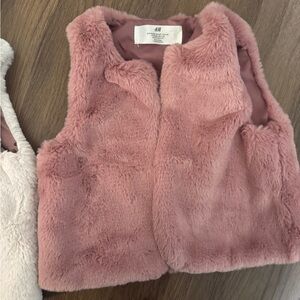 Zara H&M Faux Fur Vest bundle
